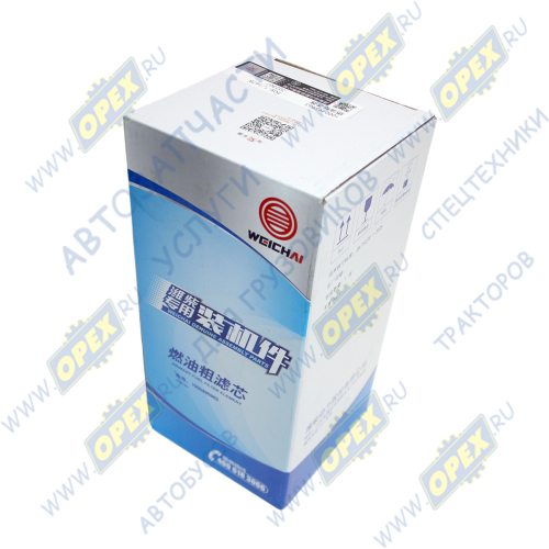 1000495963 Фильтр топливный сепаратора A=108 H=230 G=1-14 UNS F=S80X3 без колбы DAF CF75/85 XF95/105/MAN MAN Bus (1970-2020); без колбы Weichai Power